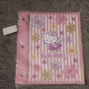 Sanrio Hello Kitty Angel Zipper Pouch  for 3 Ring Binder
